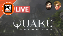 Watch us nail rail after rail (to the wall) in Quake Champions, live now