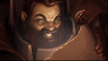 Mojang's Scrolls has a launch trailer with a creepy man in it