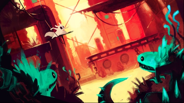 Rain World trailer reveals slugcat's memory map