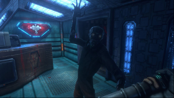 New System Shock Remastered screenshots show off lots of neon and gore
