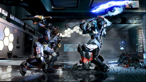 The Surge is out on May 16, so here's two men in exosuits beating the crap out of each other