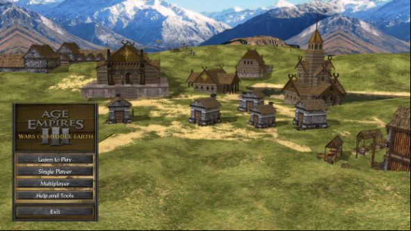 The Wars of Middle-Earth mod combines Age of Empires with The Lord of the Rings