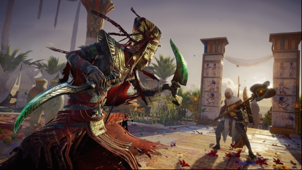 Assassin's Creed: Origins The Curse of the Pharaohs somehow makes giant scorpions boring