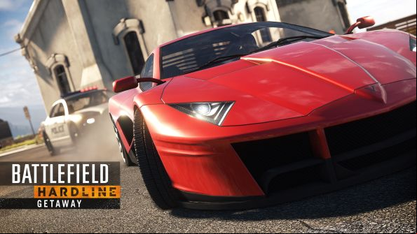 Battlefield Hardline Getaway DLC will have the car prepped for January