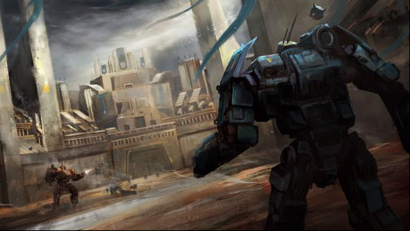 Melee attacks and merch come to Battletech - buy clan banners to hang from your walls