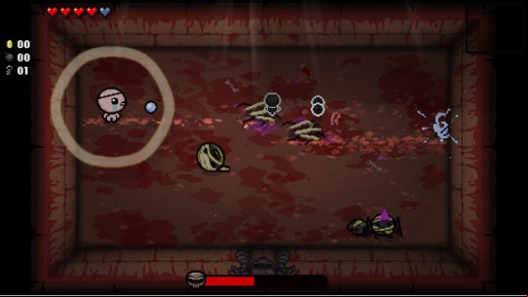 Looping returns to the Binding of Isaac in Afterbirth †, along with throwable poo