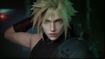 The party fight the Guard Scorpion in new Final Fantasy 7 Remake screens