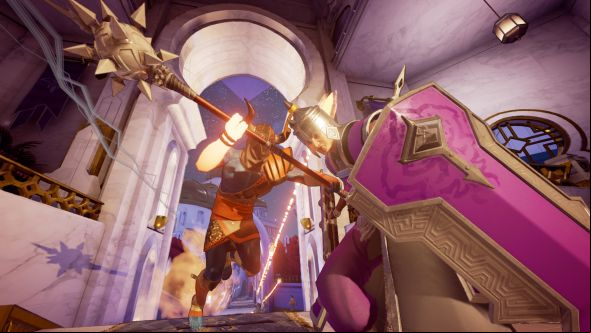 The Taurant class is Mirage: Arcane Warfare's violent, boulder-throwing psychopath