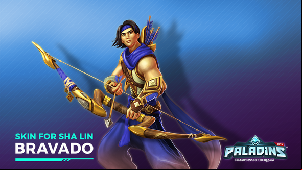 Get a free Paladins champion skin! We've got 3000 to give away