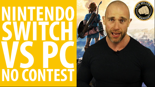 Simon Miller reviews the Nintendo Switch: not as good as the PC/10