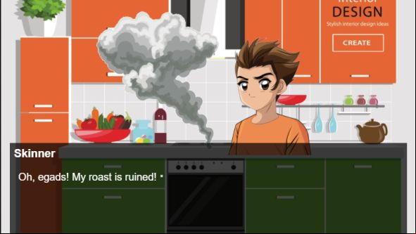 Steamed Hams but it's a game now