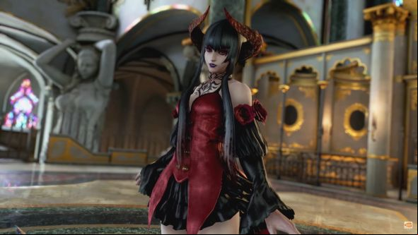 Meet Eliza, Tekken 7's pre-order bonus narcoleptic vampiress. Because Tekken.