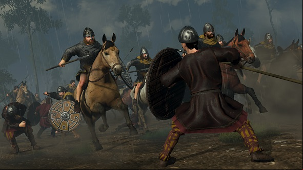 In Total War: Thrones of Britannia, you can get attacked by Norse, Danes, and Normans