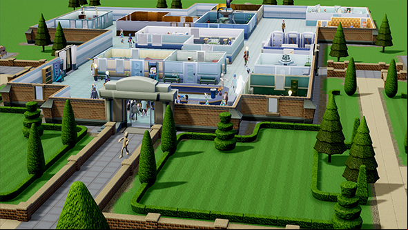 The Two Point Hospital developers want to build a universe of similar business sims