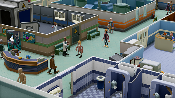 A Two Point Hospital disease makes patients get naked and do 