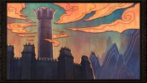 Tyranny's player bases are ancient magical skyscrapers all over the land called Spires