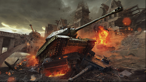 World of Tanks players forced to abandon livestreams by fire at Tankfest
